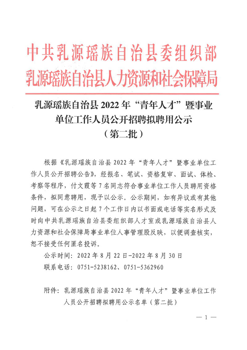 乳源瑤族自治縣2022年“青年人才”暨事業(yè)單位工作人員公開招聘擬聘用公示（第二批）0000.jpg