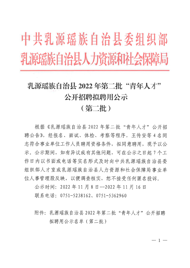 乳源瑤族自治縣2022年第二批“青年人才”公開招聘擬聘用公示（第二批）0000.jpg